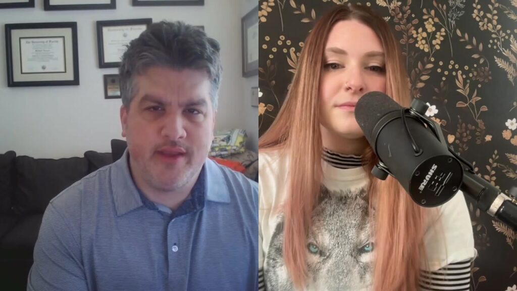 Matthew Fornaro of Fornaro Legal with host Abbey Crane on the Unscripted Small Business Podcast