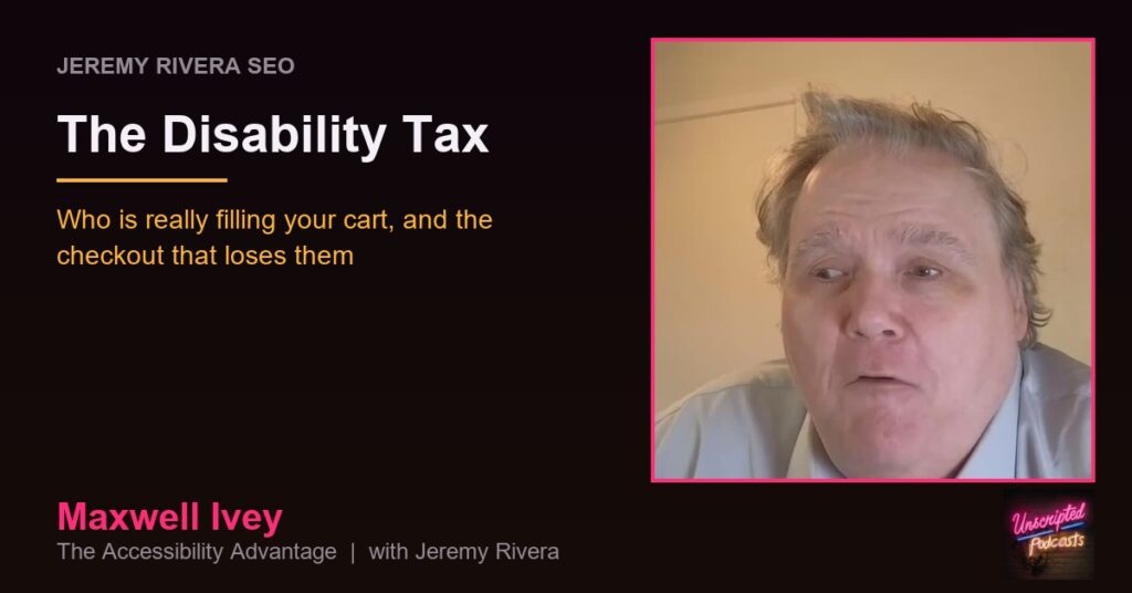 Maxwell Ivey: the disability tax and who is really filling your cart